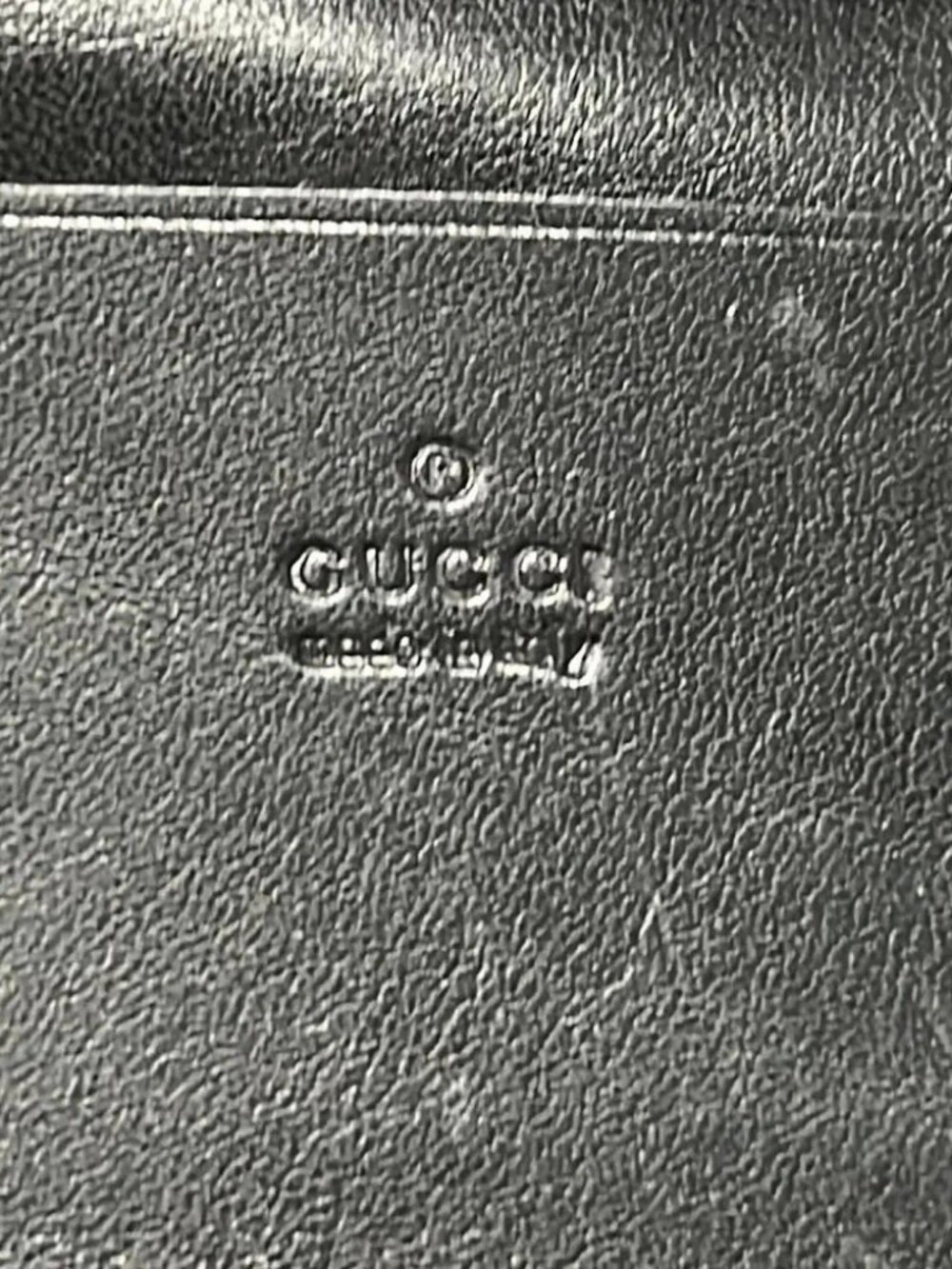 GUCCI - 0302067 Black Leather Business Card Holder - Picture 4 of 4